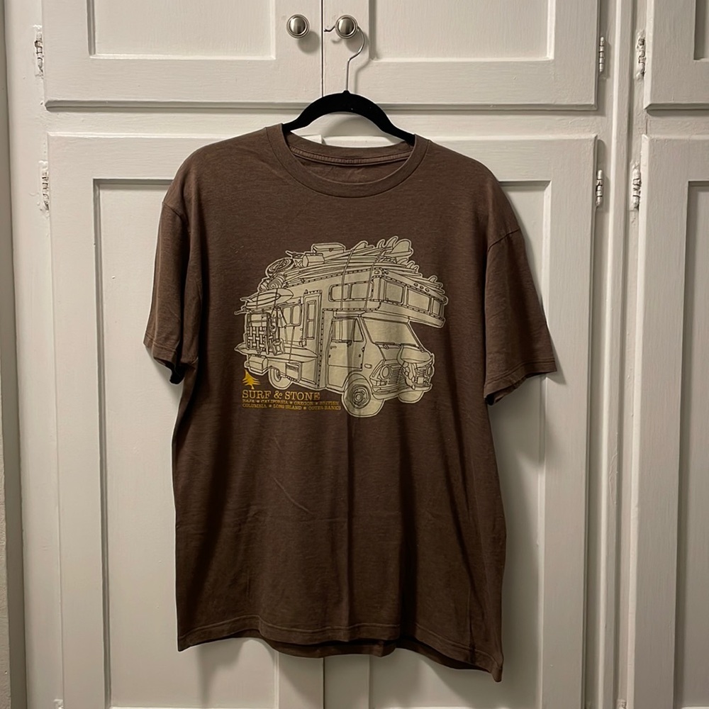 Hippytree Shirt - Mens L - Brown - Great Condition